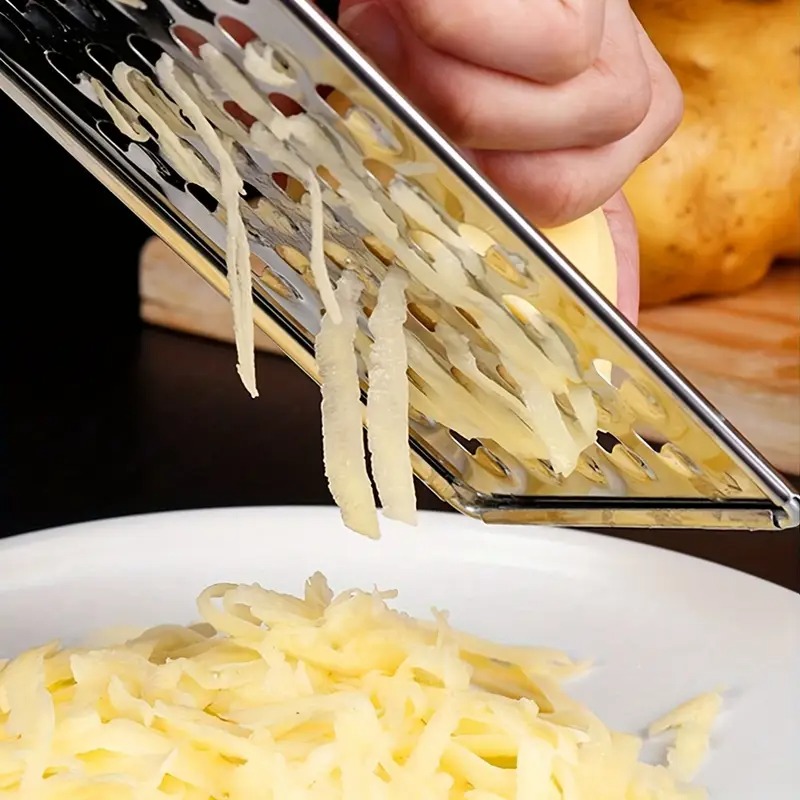 Stainless Steel Hand Grater with Wooden Handle