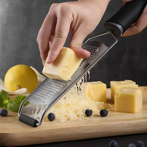 Stainless Steel Hand Grater with Wooden Handle