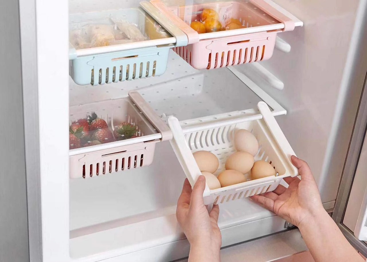 Expandable Fridge Basket for