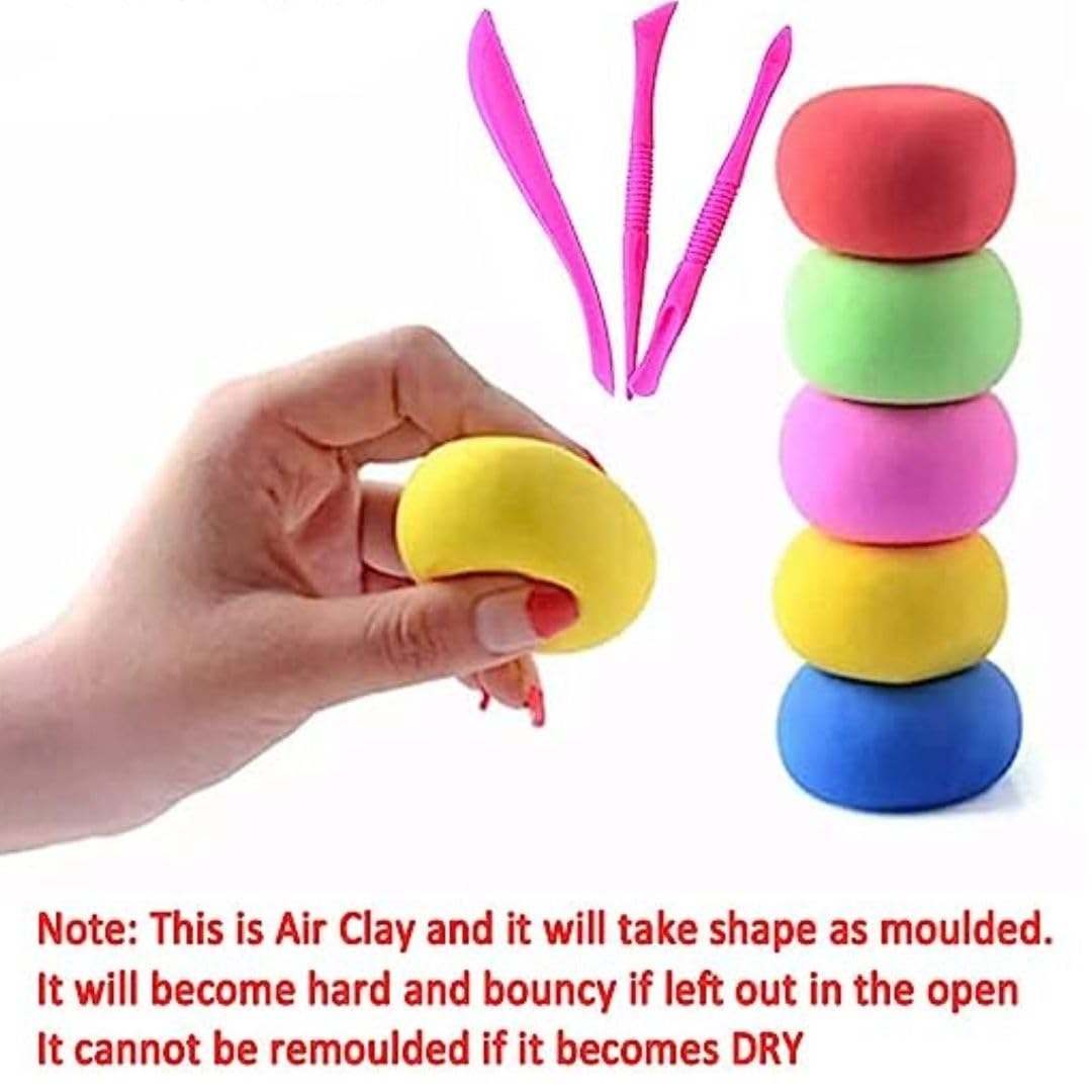 24 Air Dry Clay for Kids
