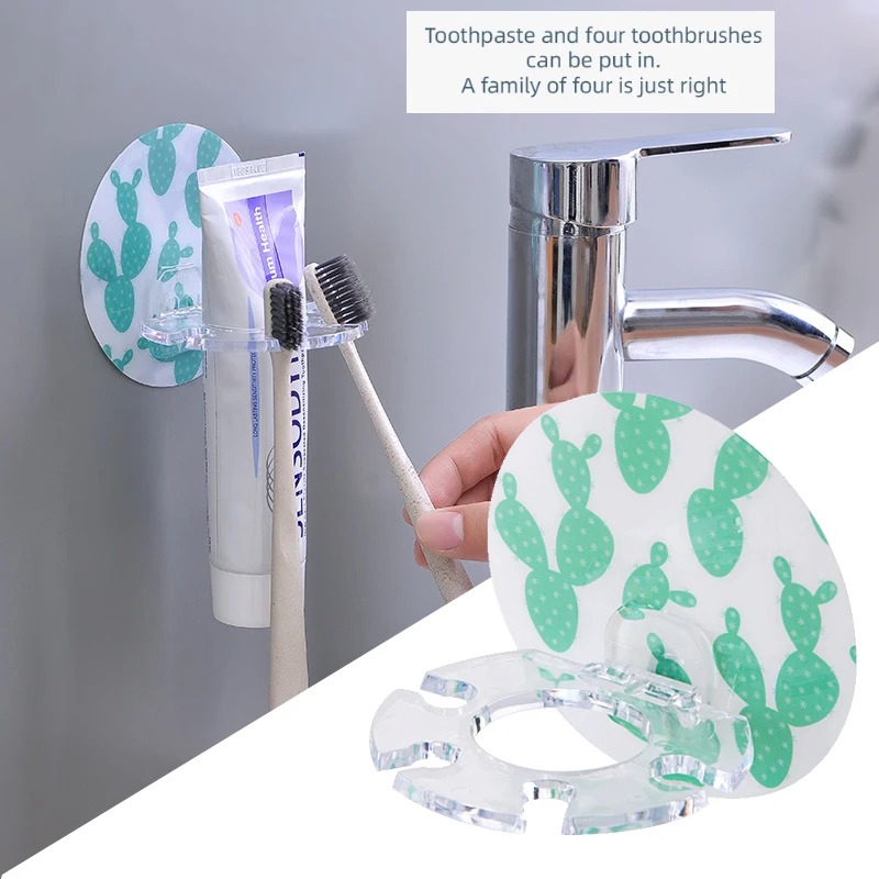 Toothbrush Holder Bathroom Creative Wall